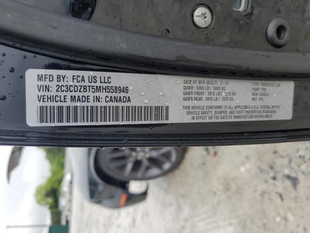 2021 DODGE CHALLENGER - 2C3CDZBT5MH558946