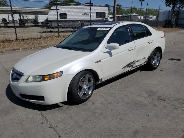 ACURA TL 2004 white sedan 4d gas 19UUA662X4A008019 photo #1