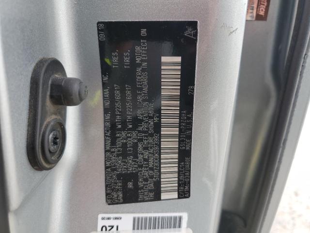 2019 TOYOTA SIENNA XLE - 5TDYZ3DC0KS973992