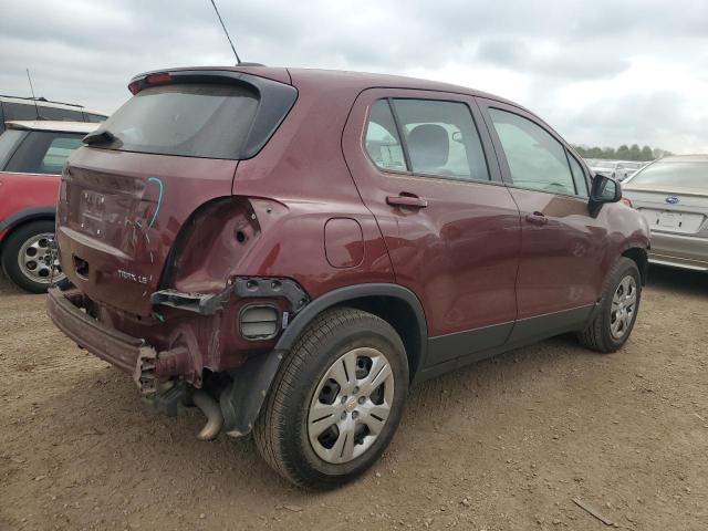 Vin: 3gncjksb8gl168865, lot: 56833745, chevrolet trax ls 20163