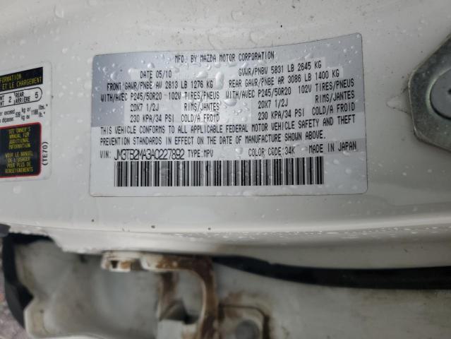 2010 MAZDA CX-9 - JM3TB2MA3A0227892