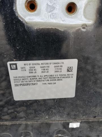 2015 CADILLAC XTS PREMIU 2G61P5S33F9176417