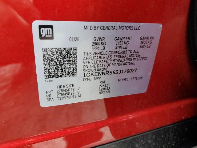 2025 GMC ACADIA ELE 1GKENNRS6SJ176027