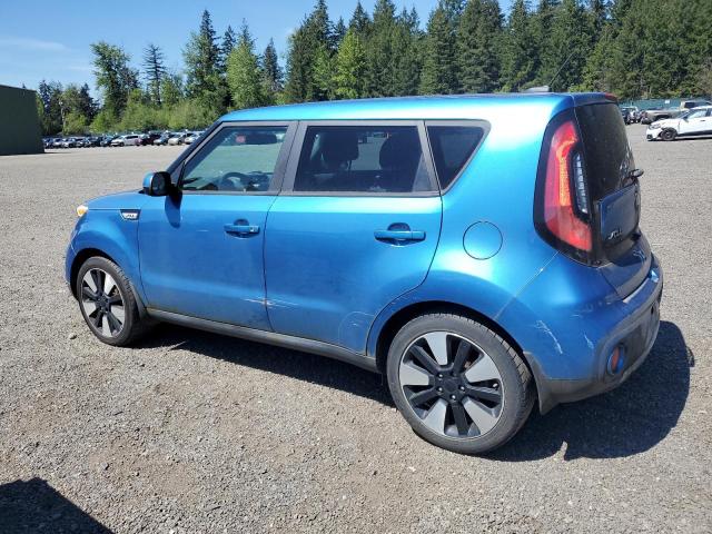 KIA SOUL + 2017 blue  gas KNDJP3A59H7490646 photo #3