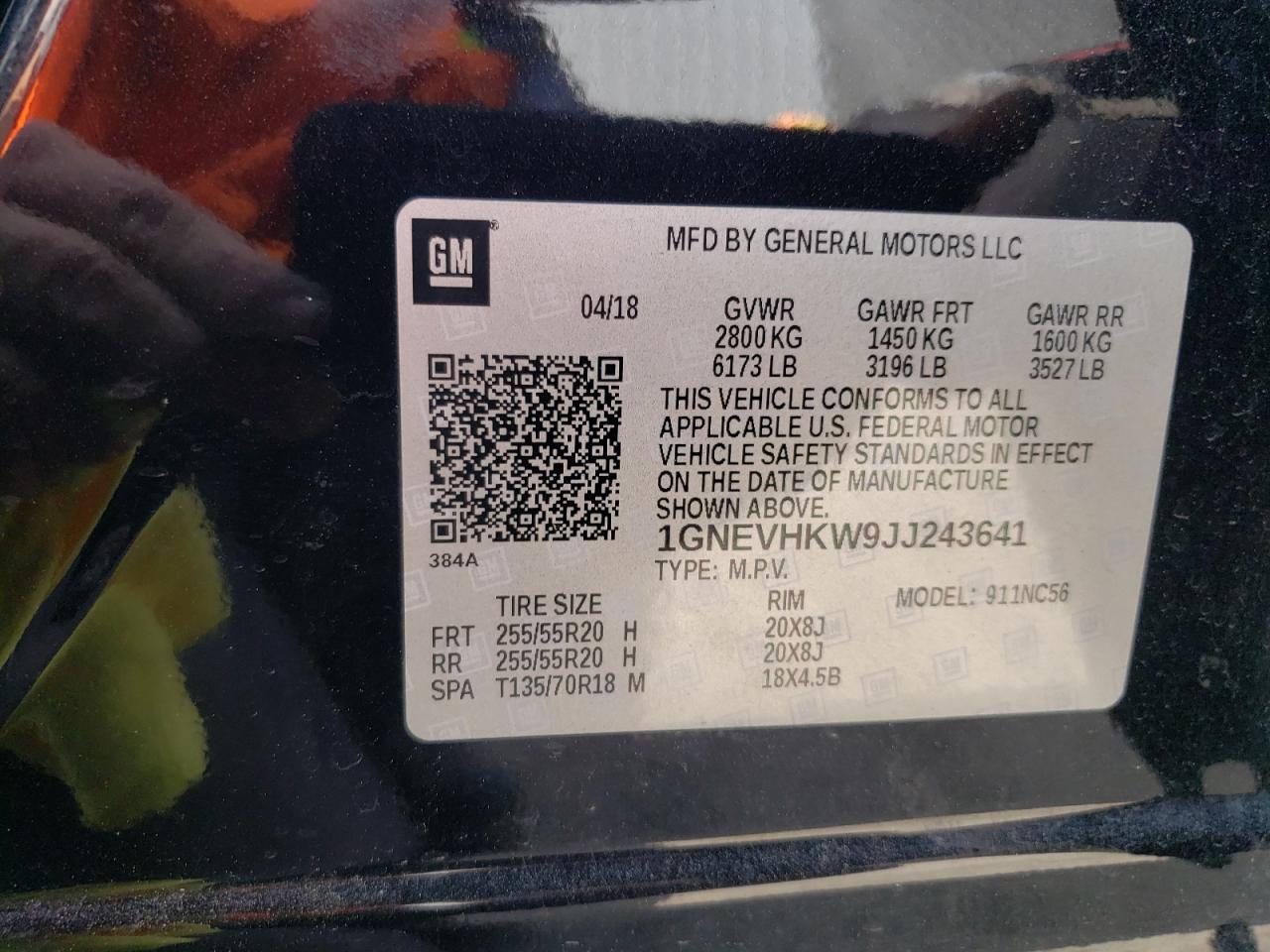 CHEVROLET TRAVERSE LT