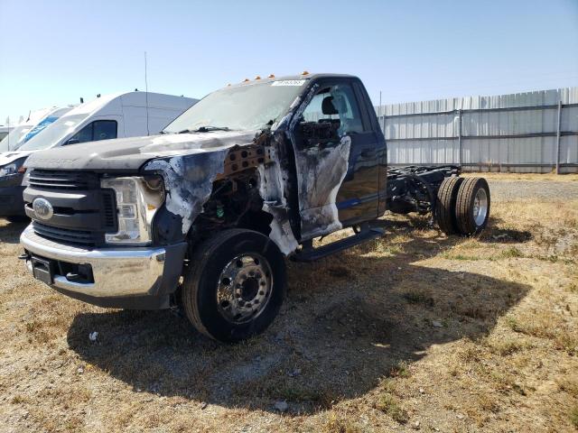 FORD F550 SUPER 2017 black chassis diesel 1FDUF5GT4HEE34042 photo #1