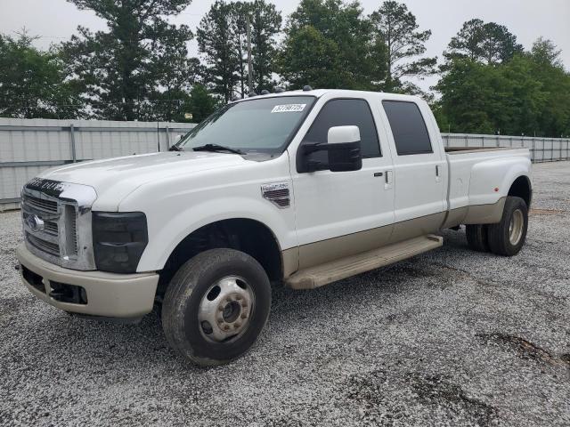 FORD F350 SUPER 2008 white  Diesel 1FTWW33RX8EA31243 photo #1