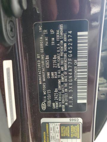 2015 KIA OPTIMA EX - 5XXGN4A77FG452974