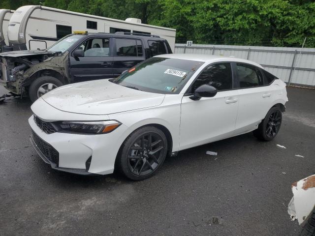 Vin: 19xfl2h84se001377, lot: 56294175, honda civic sport 2025 img_1