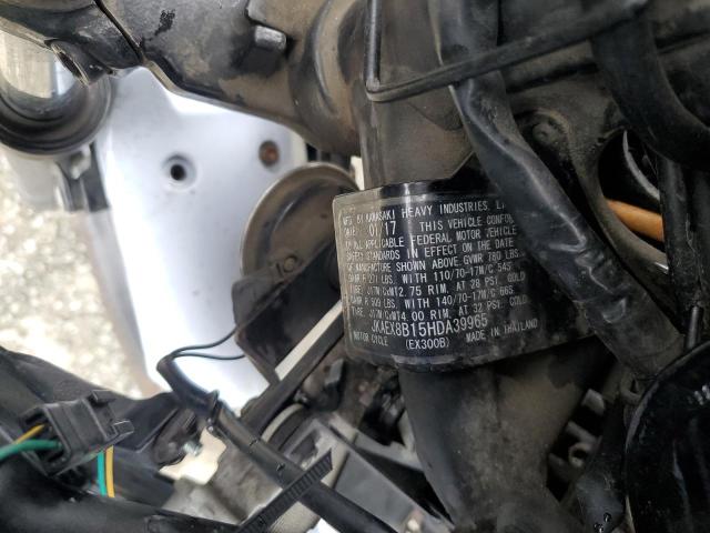 2017 KAWASAKI EX300 B JKAEX8B15HDA39965