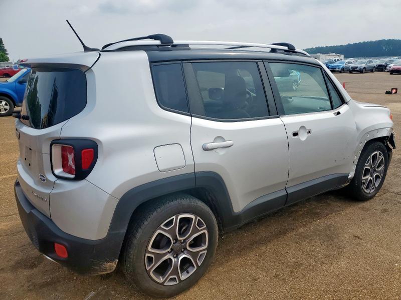 Vin: zaccjadb8hpe40114, lot: 57077835, jeep renegade limited 20173