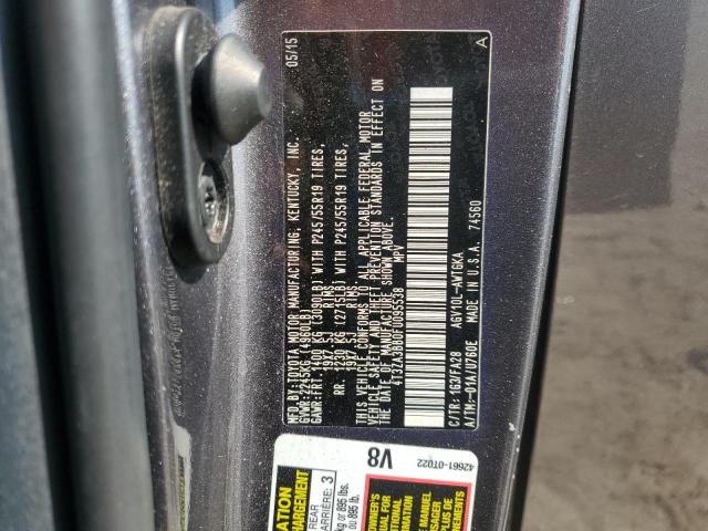 2015 TOYOTA VENZA LE 4T3ZA3BB0FU095538