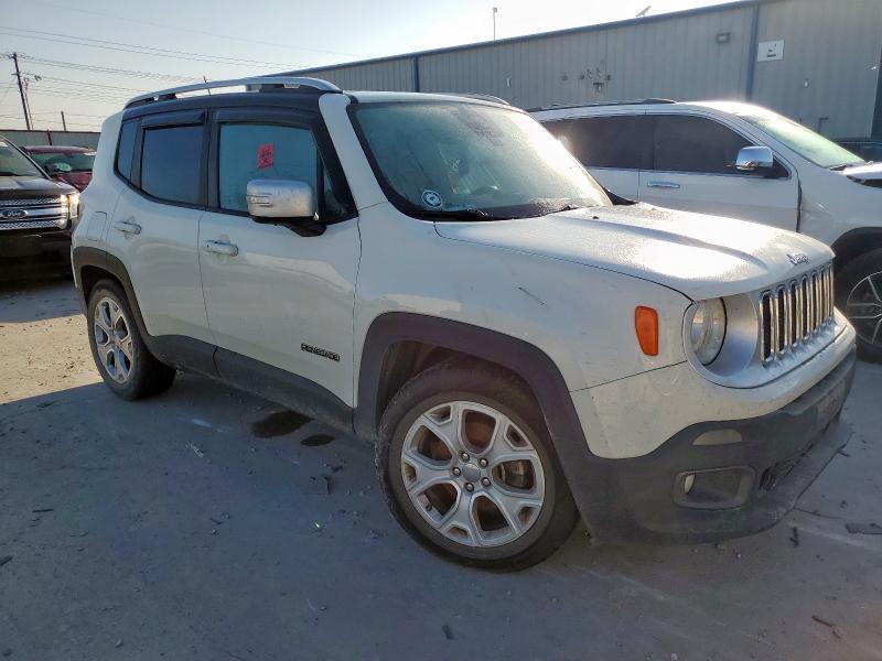 Vin: zaccjadt0gpd19374, lot: 58008485, jeep renegade limited 20164