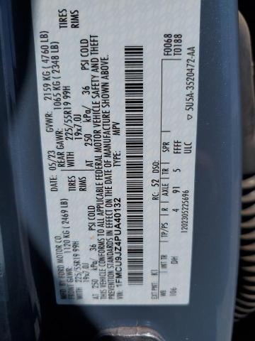2023 FORD ESCAPE PLA - 1FMCU9JZ4PUA40132