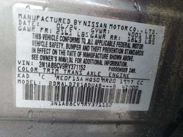 2024 NISSAN SENTRA SV - 3N1AB8CV9RY371152