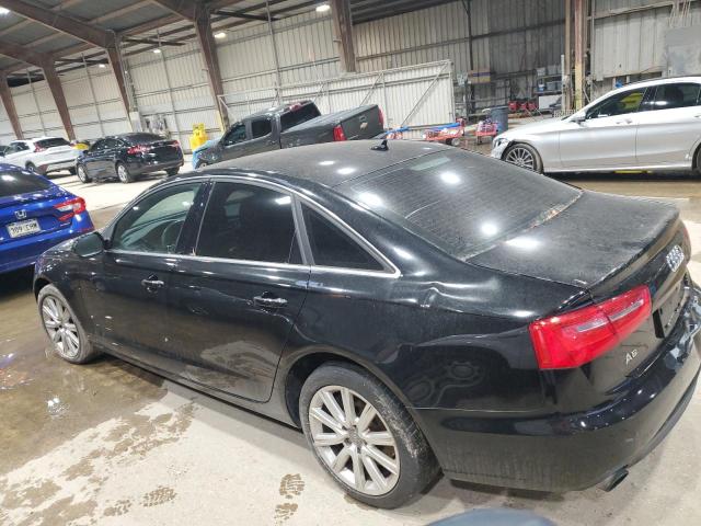 AUDI A6 PREMIUM 2014 black  gas WAUGFAFC9EN140589 photo #3