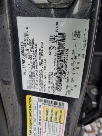 2016 FORD FUSION SE - 3FA6P0HD6GR295926