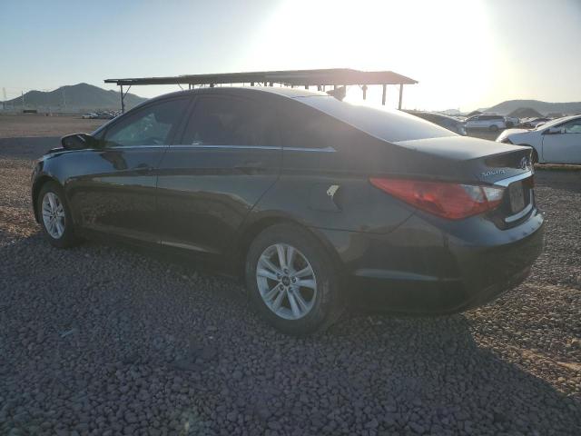 HYUNDAI SONATA GLS 2013 black  gas 5NPEB4AC6DH777730 photo #3