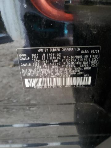 2021 SUBARU ASCENT TOU 4S4WMARD7M3451811