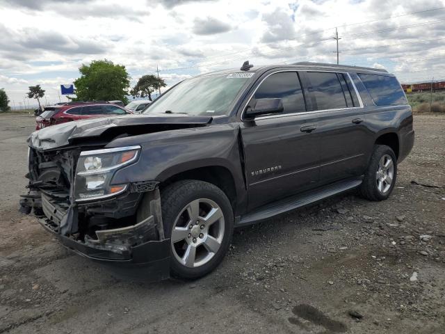 CHEVROLET SUBURBAN K 2017 charcoal  gas 1GNSKHKC9HR353151 photo #1