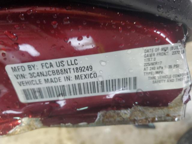 2022 JEEP COMPASS LA - 3C4NJCBB8NT189249