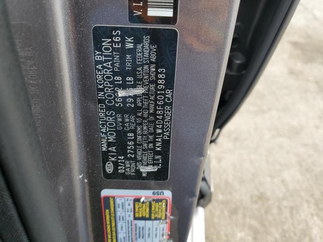 2015 KIA K900 KNALW4D48F6019883