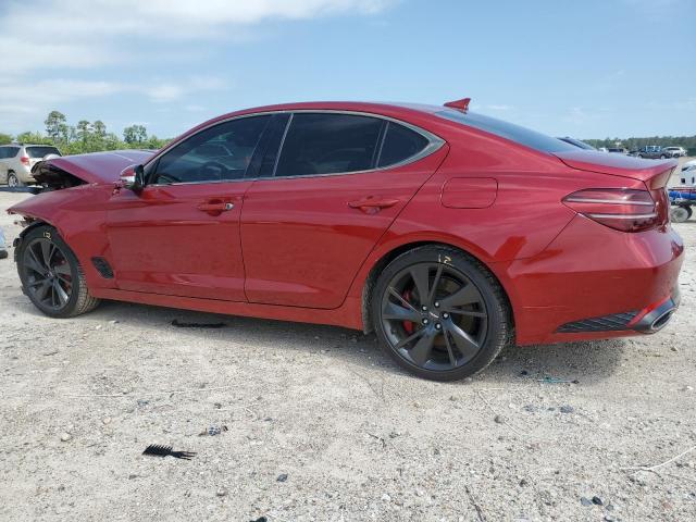 Vin: kmtg54te2nu100889, lot: 55805165, genesis g70 base base 20222