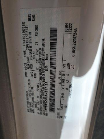 2023 FORD TRANSIT T- - 1FTBR1C81PKB17123