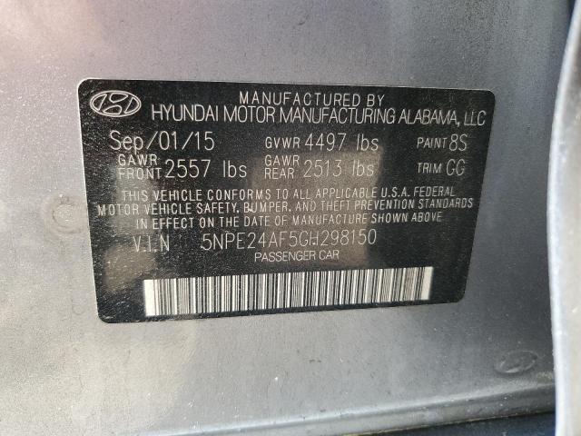 2016 HYUNDAI SONATA SE - 5NPE24AF5GH298150