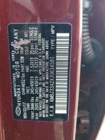 2018 HYUNDAI TUCSON VAL - KM8J33A2XJU634581