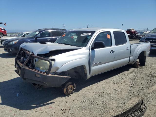 TOYOTA TACOMA DOU 2007 silver  gas 5TEKU72N87Z382819 photo #1