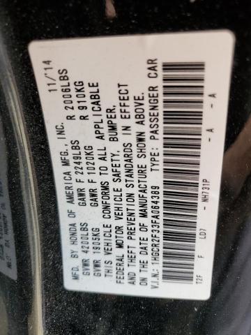 2015 HONDA ACCORD LX - 1HGCR2F33FA064389
