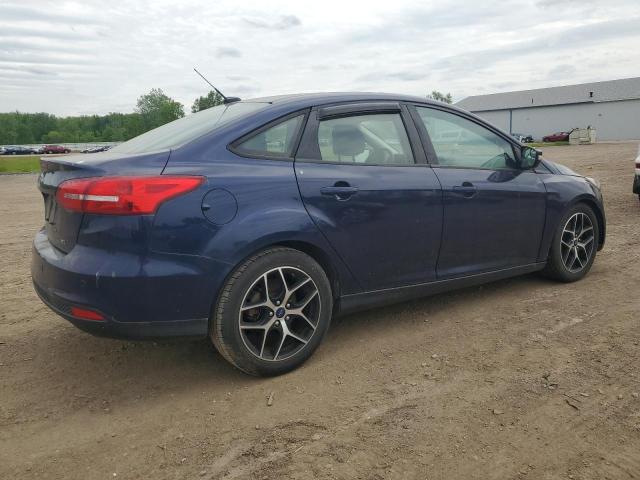 Vin: 1fadp3h23hl275799, lot: 58531355, ford focus sel 20173