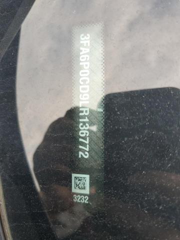 2020 FORD FUSION SEL - 3FA6P0CD9LR136772