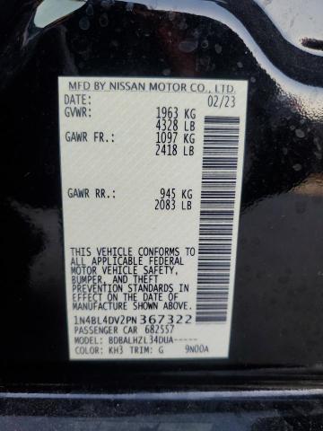 2023 NISSAN ALTIMA SV - 1N4BL4DV2PN367322