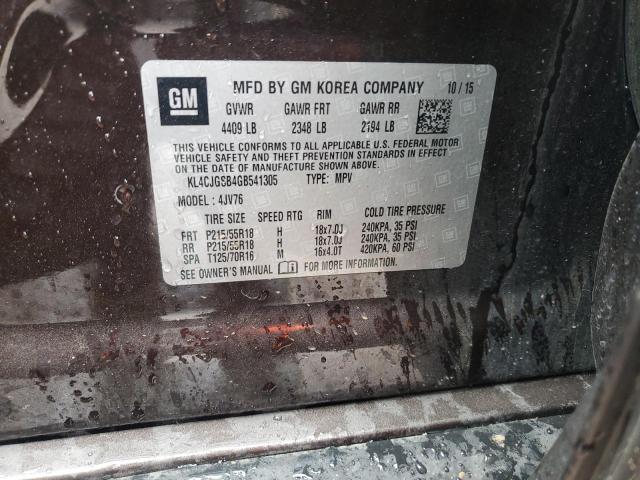 2016 BUICK ENCORE - KL4CJGSB4GB541305