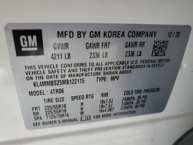 2021 BUICK ENCORE GX - KL4MMBS25MB122115