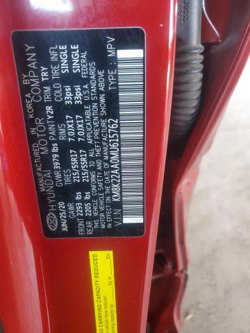 2021 HYUNDAI KONA SEL - KM8K22AA0MU615762