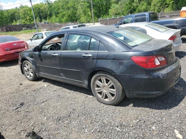 CHRYSLER SEBRING LI 2007 black sedan 4d gas 1C3LC66M47N564835 photo #3