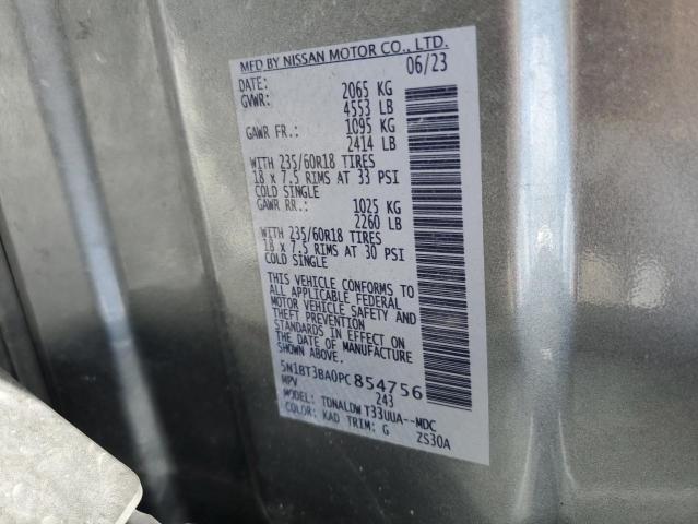2023 NISSAN ROGUE SV - 5N1BT3BA0PC854756