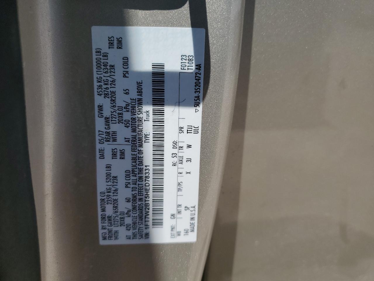 FORD F-250 SUPER DUTY