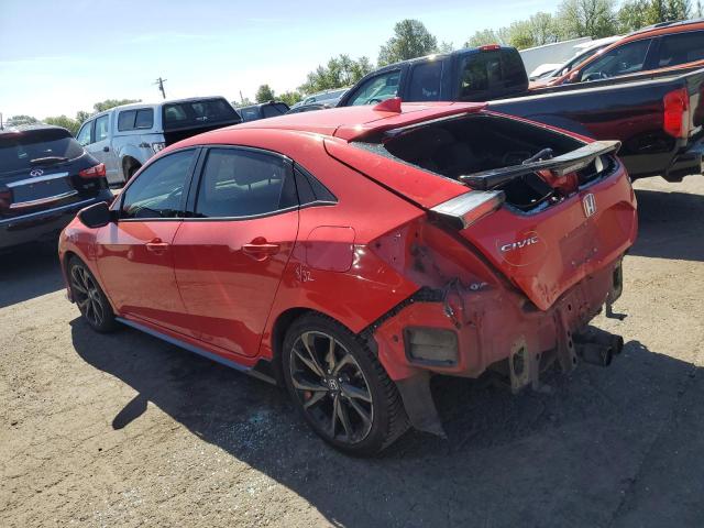 Vin: shhfk7g42ju203446, lot: 58394305, honda civic sport 20182