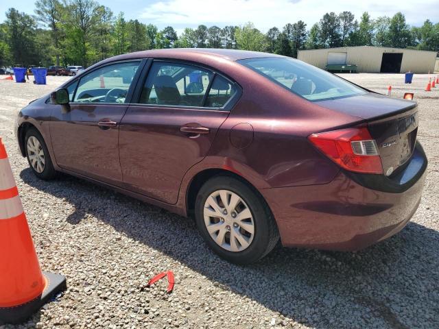 Vin: 19xfb2f53ce079629, lot: 55748065, honda civic lx 20122