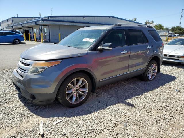 FORD EXPLORER X 2013 gray  gas 1FM5K7D87DGC70568 photo #1