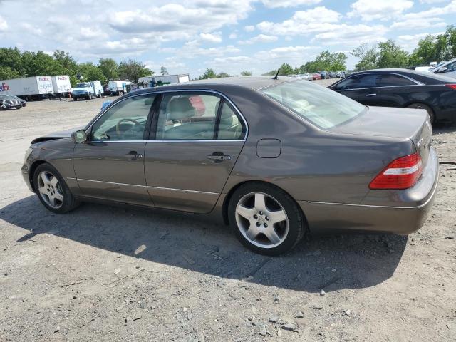 LEXUS LS 430 2005 brown  gas JTHBN36F355011851 photo #3