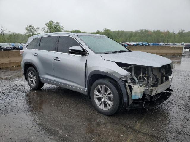 Vin: 5tdjkrfh9fs224101, lot: 55429635, toyota highlander xle 20154