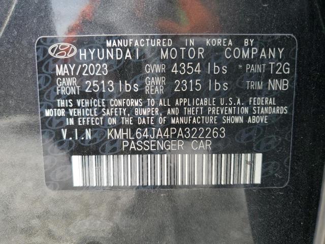 KMHL64JA4PA322263 2023 HYUNDAI SONATA