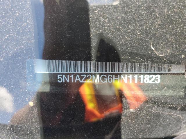 2017 NISSAN MURANO S - 5N1AZ2MG6HN111823