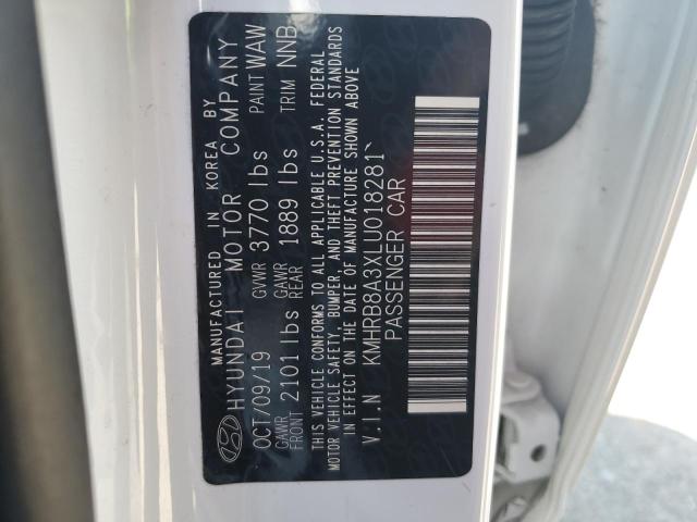 2020 HYUNDAI VENUE SE KMHRB8A3XLU018281