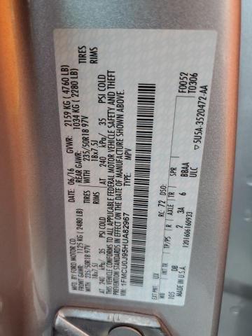 2017 FORD ESCAPE TIT - 1FMCU0J95HUA82967